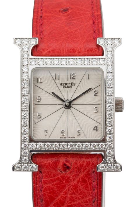 hermes hh watch|hermes h watch diamond.